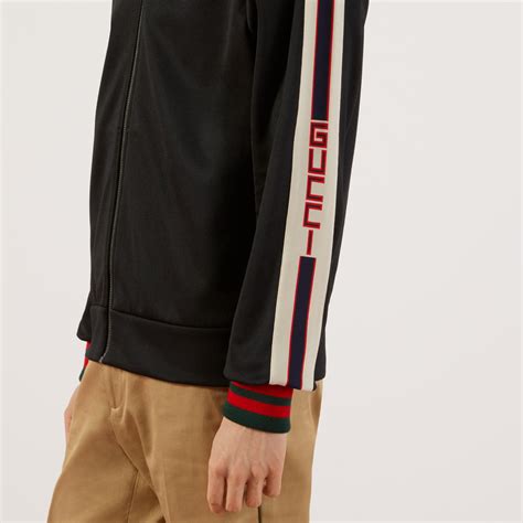 gucci mens field jacket|Gucci technical jackets for men.